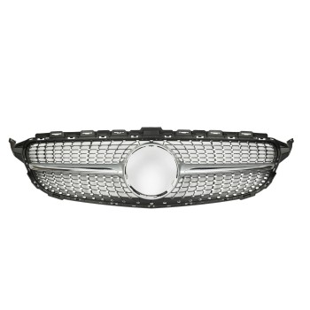 Grill Sport Kühlergrill passt für Mercedes W205 vor-Facelift DIAMANT
