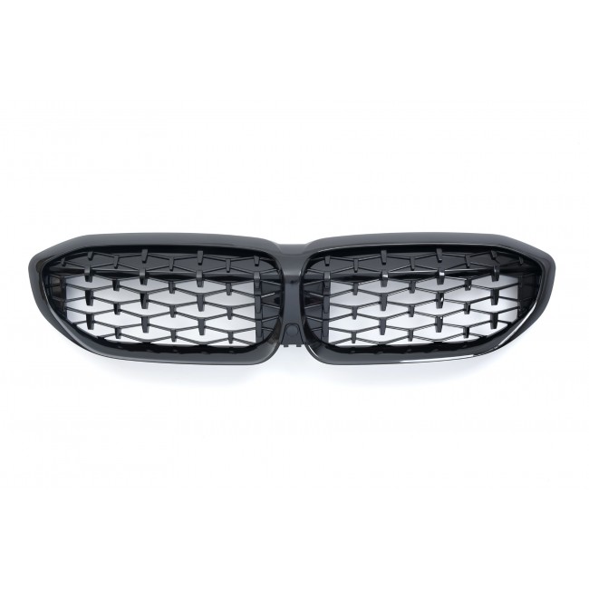 SUITABLE FOR BMW 3 SERIES G20 G21 pre-LCI RADIATOR GRILL GRILL GLOSS BLACK DIAMOND