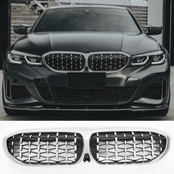 SUITABLE FOR BMW 3 SERIES G20 G21 pre-LCI RADIATOR GRILL GRILL DIAMOND CHROME