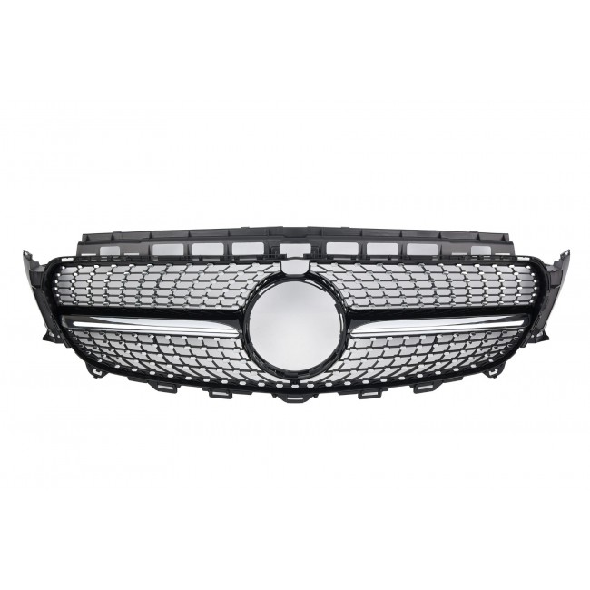 Grill Sport Kühlergrill passt für Mercedes W213 C238 DIAMANT + 360°