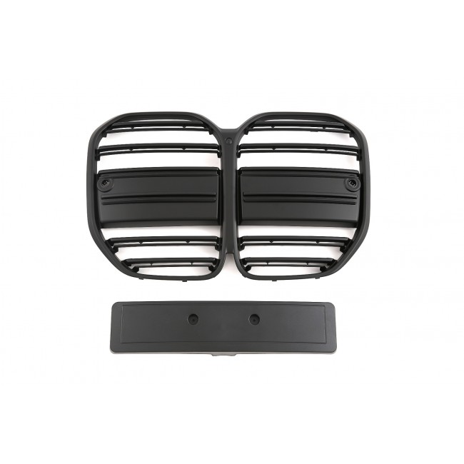 FITS FOR BMW 4 SERIES G22 G23 SPORT RADIATOR GRILLE MATTE BLACK