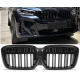 SUITABLE FOR BMW iX3 G08 LCI SPORT GRILLE DOUBLE SLAT GRILLE GLOSS BLACK