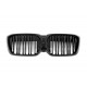 SUITABLE FOR BMW iX3 G08 LCI SPORT GRILLE DOUBLE SLAT GRILLE GLOSS BLACK