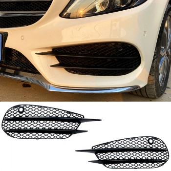 FITS FOR MERCEDES W205 C-CLASS WITH AMG EQUIPMENT (VOR FACELIFT) NSW GRILLE FIN