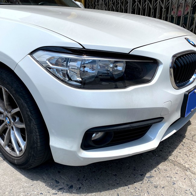Headlight covers evil eye black gloss for BMW F20 F21 LCI 2015-2019