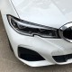 Headlight Covers Evil Eye Black Gloss for BMW 3 Series G20 G21 2019-2022 (pre-LCI)