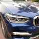 Headlight covers evil eye black gloss for BMW X3 G01 & X4 G02