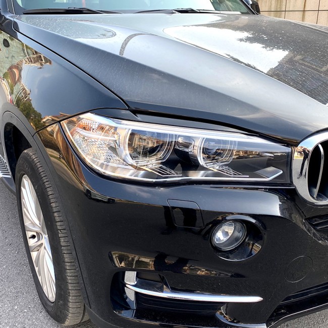 Headlight covers evil eye black gloss for BMW X5 F15 & X6 F16 2013-2018