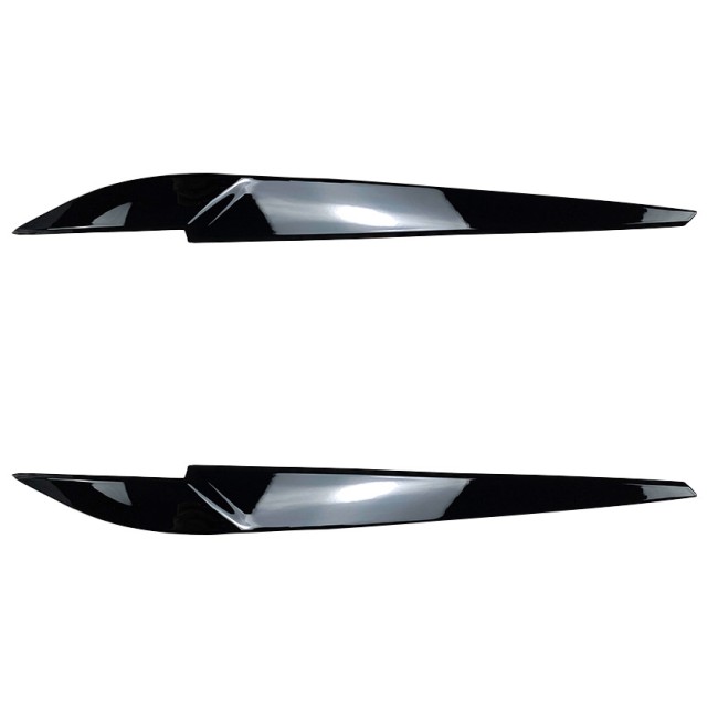 Headlight covers evil eye black gloss for BMW X5 F15 & X6 F16 2013-2018