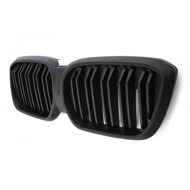 SUITABLE FOR BMW iX3 G08 LCI SPORT GRILLE DOUBLE SLAT GRILLE FLAT BLACK