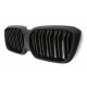 SUITABLE FOR BMW iX3 G08 LCI SPORT GRILLE DOUBLE SLAT GRILLE FLAT BLACK