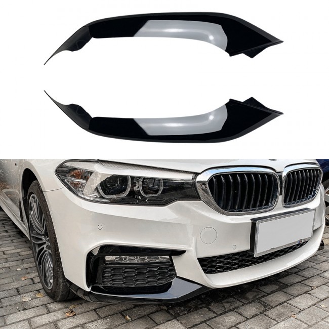 Splitter front spoiler spoiler lip fits for BMW 5 series G30 G31 pre-LCI with M-Tech package
