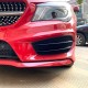 Bumper Grille + Fins suitable for Mercedes C117 X117 CLA with AMG exterior equipment (pre-facelift only)
