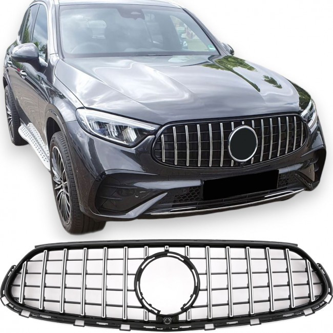 Grille Sport Black fits for Mercedes X254 GLC PANAMERICANA GT LOOK 