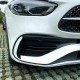 Grille fins suitable for W206 / S206 C-Class with AMG exterior package