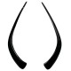 FRONT SPOILER FLAPS SPOILER suitable for Mercedes C118 CLA class