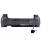 Towning Cap Rear Bumper suitable for VW Golf VII 7 2013-2017 Rline Look