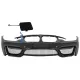Tow Hook Cover suitable for Front Bumper M4 Design BMW 3 Series F30 F31 (2011-2018)