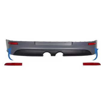 Rear Bumper Reflector suitable for VW Golf 5 V (2003-2007) R32 Look