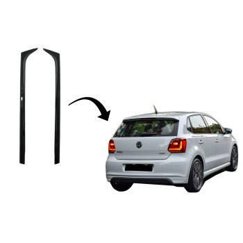 Bagažinės galinio lango pelekų spoileris, tinkamas „VW Polo 6R MK5“ (2009–2018 m.) „GTI“ dizaino fortepijono juodas