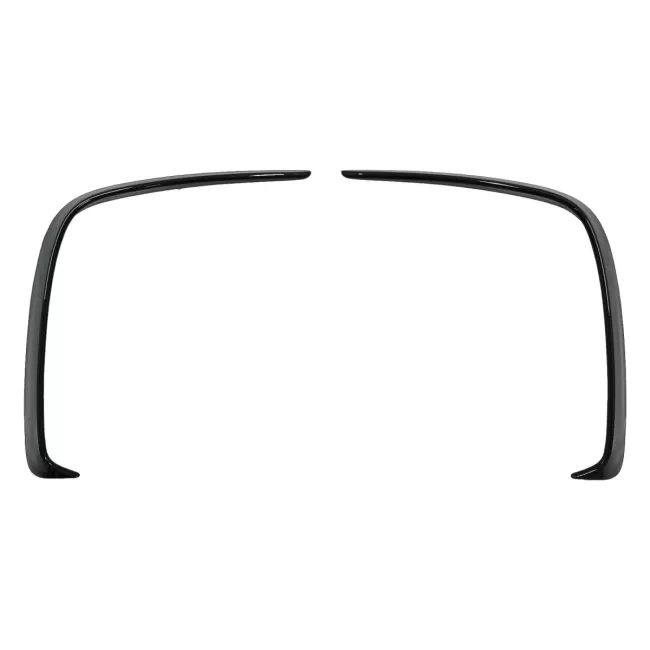 Rear Bumper Flaps Flics Side Fins suitable for Mercedes A-Class W176 (2012-2018) Piano Black