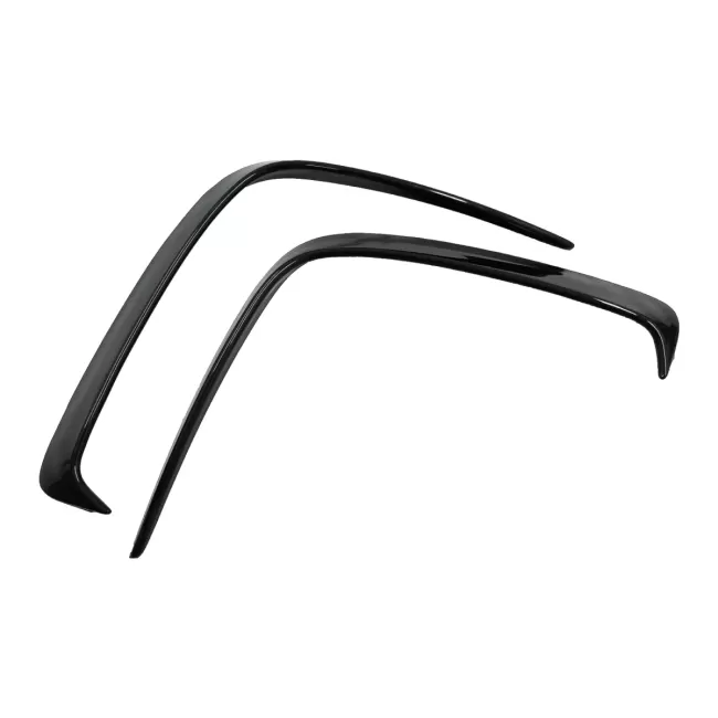 Rear Bumper Flaps Flics Side Fins suitable for Mercedes A-Class W176 (2012-2018) Piano Black