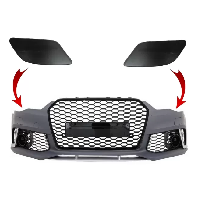 SRA Covers Front Bumper suitable for Audi A6 C7 4G (2011-2018) RS6 Design