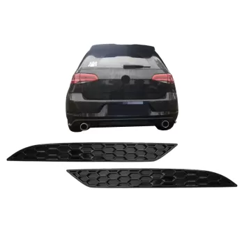 Honeycomb Rear Bumper Reflector Cover suitable for VW Golf 7.5 (2017-2019)