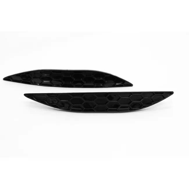Honeycomb Rear Bumper Reflector Cover suitable for VW Golf 7 Hatchback 5G (2013-2017) R / R-Line Bumper