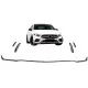 Front Bumper Lip Extension suitable for Mercedes A-Class W177 V177 Sport-Line / A35 (04.2018-2022) Black
