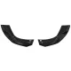 Rear Bumper Side Splitters Fins suitable for Mercedes A-Class W177 A35 A45 Hatchback (2018-up) Piano Black