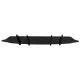 Rear Bumper Extension for Diffuser suitable for Mercedes A-Class W177 Hatchback A45 S (2018-Up) Black