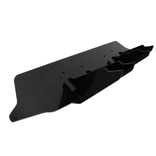 Rear Bumper Extension for Diffuser suitable for Mercedes A-Class W177 Hatchback A45 S (2018-Up) Black