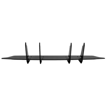 Rear Bumper Extension for Diffuser suitable for Mercedes A-Class W177 Hatchback A45 S (2018-Up) Black