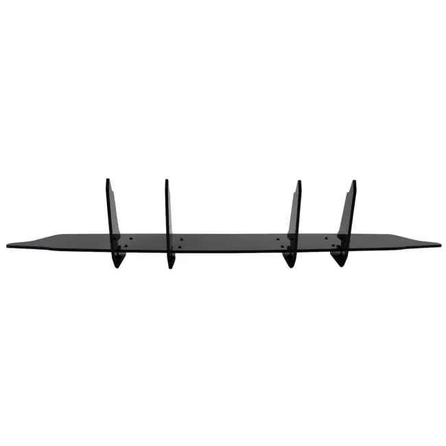 Rear Bumper Extension for Diffuser suitable for Mercedes A-Class W177 Hatchback A45 S (2018-Up) Black
