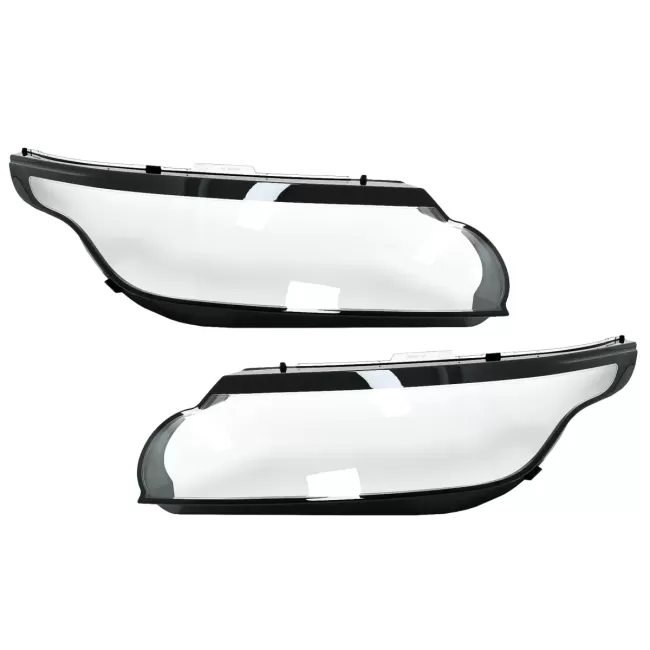 Headlights Lens Glasses suitable for Land Range Rover Sport SUV L494 (2013-2017) Clear Glass Optics