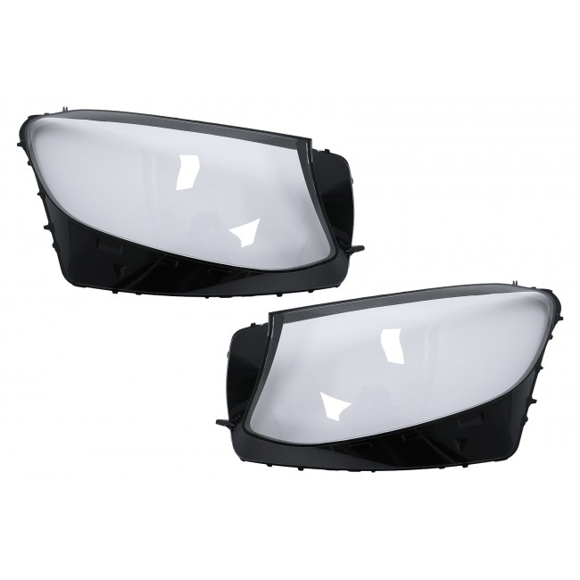 Priekinių žibintų objektyvo akiniai, tinkantys „Mercedes GLC X253 C253“ (2015–2018)