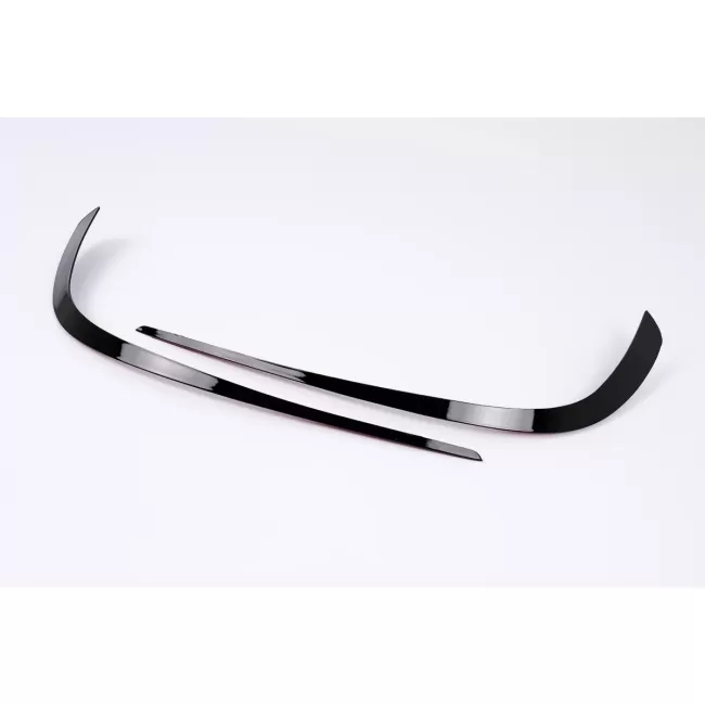 Front Bumper Flaps Side Fins Flacs suitable for Mercedes E-Class C207 Coupe A207 Cabriolet Facelift Sport Line (2013-2017)