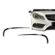 Front Bumper Flaps Side Fins Flacs suitable for Mercedes E-Class C207 Coupe A207 Cabriolet Facelift Sport Line (2013-2017)