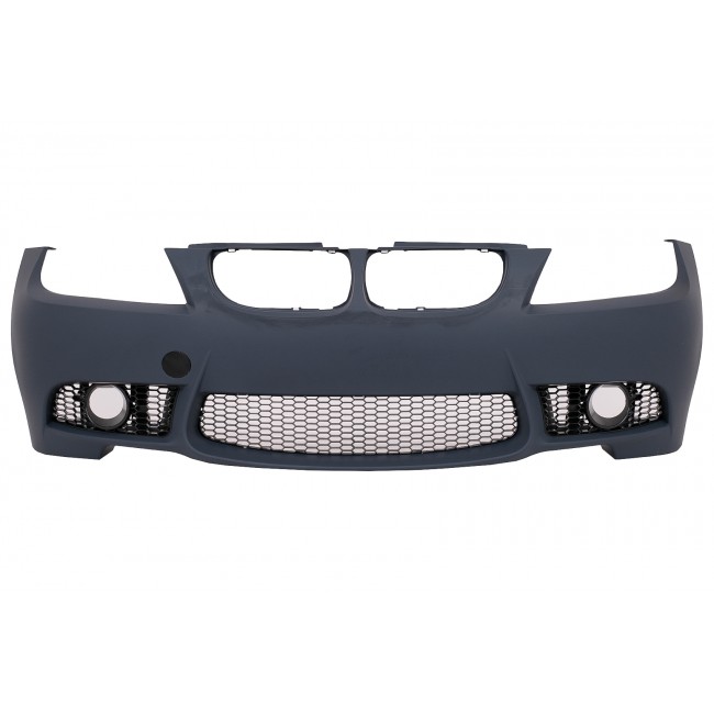 Front Bumper suitable for BMW 3 Series E90 E91 Touring LCI Facelift (2008-2011) M3 Design Without Fog Lights