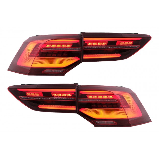Full LED Taillights suitable for VW Golf VIII Hatchback Mk8 MQB (2020-Up) Dynamic Sequential Turning Lights