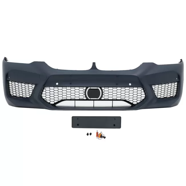 Front Bumper suitable for BMW 5 Series G30 G31 Limousine Touring (2017-2019) M5 Sport Design