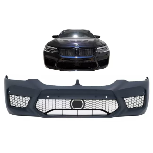 Front Bumper suitable for BMW 5 Series G30 G31 Limousine Touring (2017-2019) M5 Sport Design