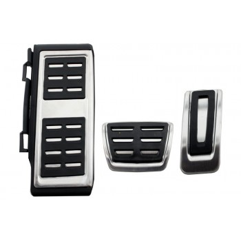 Kit of Pedal Footrest suitable for Audi A1 8X (2015-2017) A3 8V (2012-2017) TT 8S (2014-2017) Q2 (2016-2017) Seat Leon 5F (2012-2017) Ateca (2015-2017) Skoda Octavia 5E (2013-2017) Superb 3 (2015-2017