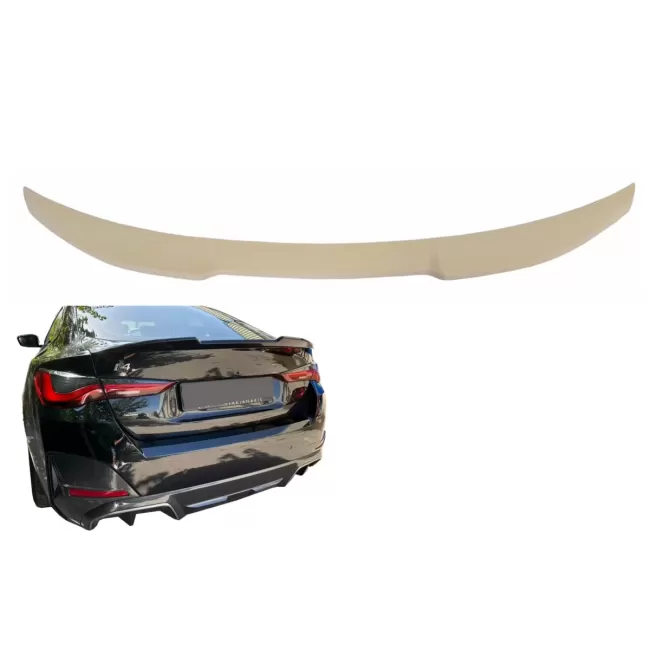 Trunk Spoiler Wing suitable for BMW 4 Series G26 i4 G26 BEV (2021-Up) Gran Coupe