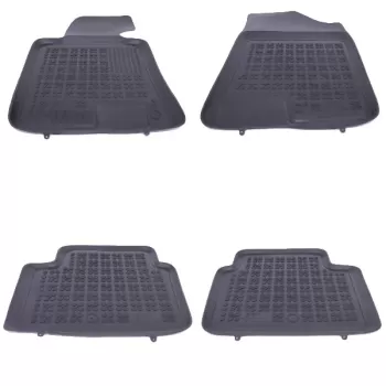 Floor mat Rubber Black HYUNDAI i30 II Hatchback Wagon 2012+, suitable for KIA Cee'd II Hatchback Wagon 2012-2018, ProCee'd 2013-2018