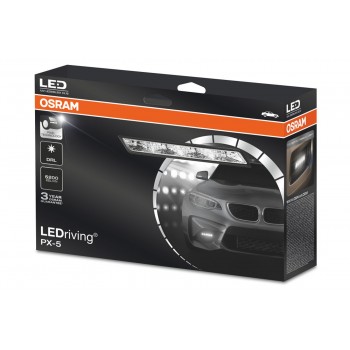 Universal DLR Daytime Running LEDriving PX-5 ECE R87 Light Set Kit
