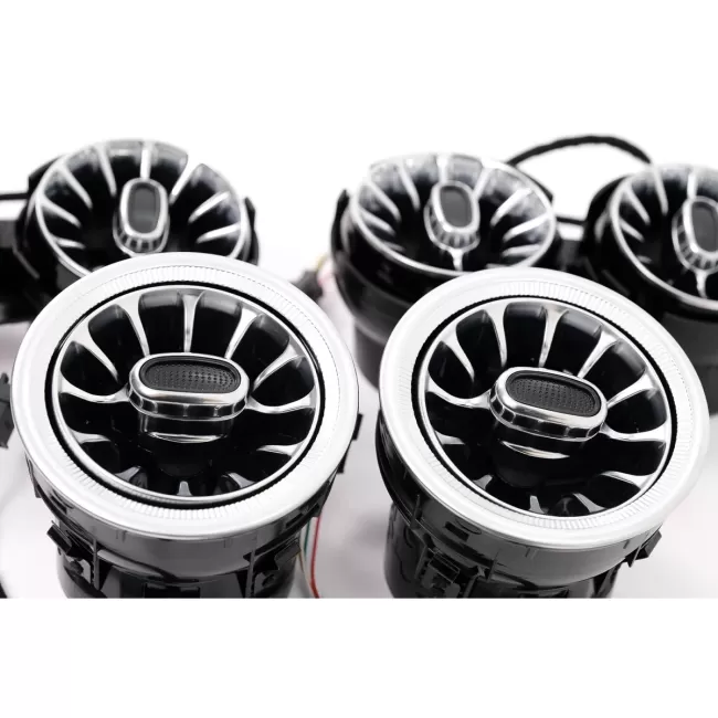 Front Side AC Vent Grilles 7 colors suitable for Mercedes S-Class W222 (2013-2020)