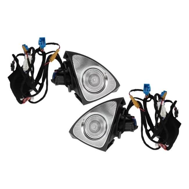 Front Door LED Rotary Tweeters 64 colors suitable for Mercedes C-Class W205 C205 S205 (2014-2018)