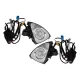 Front Door LED Rotary Tweeters 64 colors suitable for Mercedes C-Class W205 C205 S205 (2014-2018)